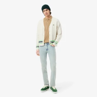 Polo de manga larga L.12.12 de corte clásico para hombre
