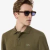 Polo de manga larga L.12.12 de corte clásico para hombre