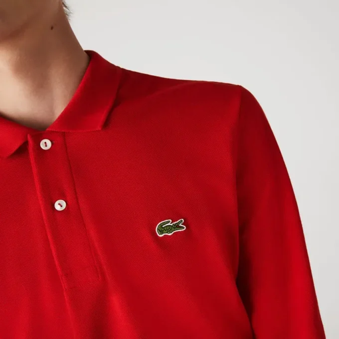 Polo de manga larga L.12.12 de corte clásico para hombre