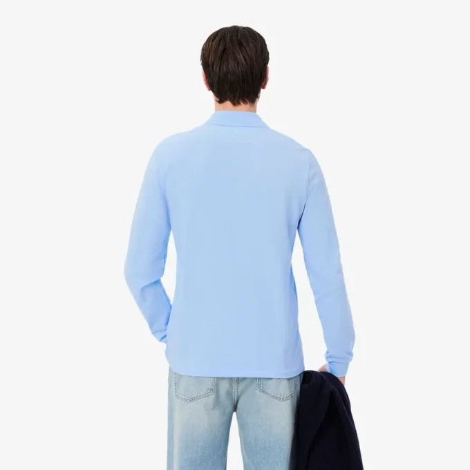 Polo de manga larga L.12.12 de corte clásico para hombre