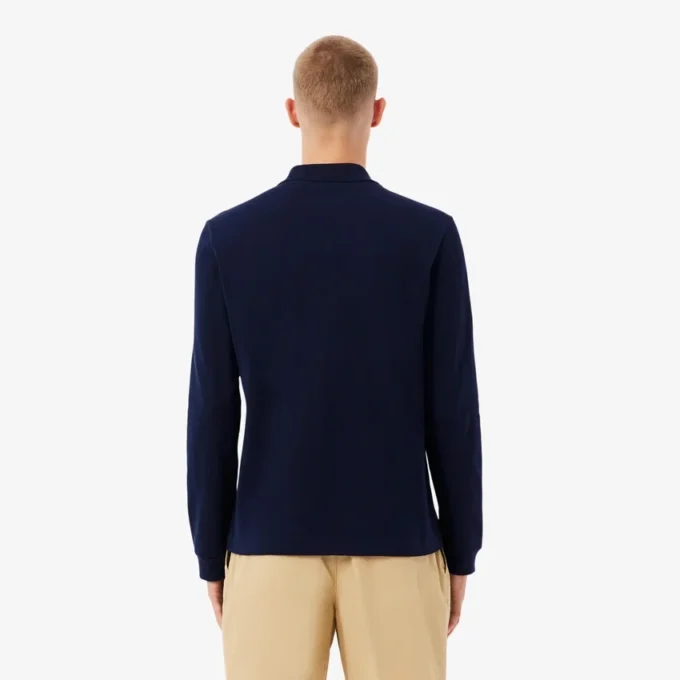 Polo de manga larga L.12.12 de corte clásico para hombre