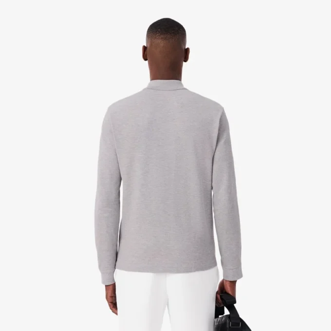 Polo de manga larga L.12.12 de corte clásico para hombre