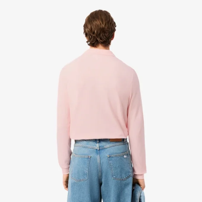 Polo de manga larga L.12.12 de corte clásico para hombre
