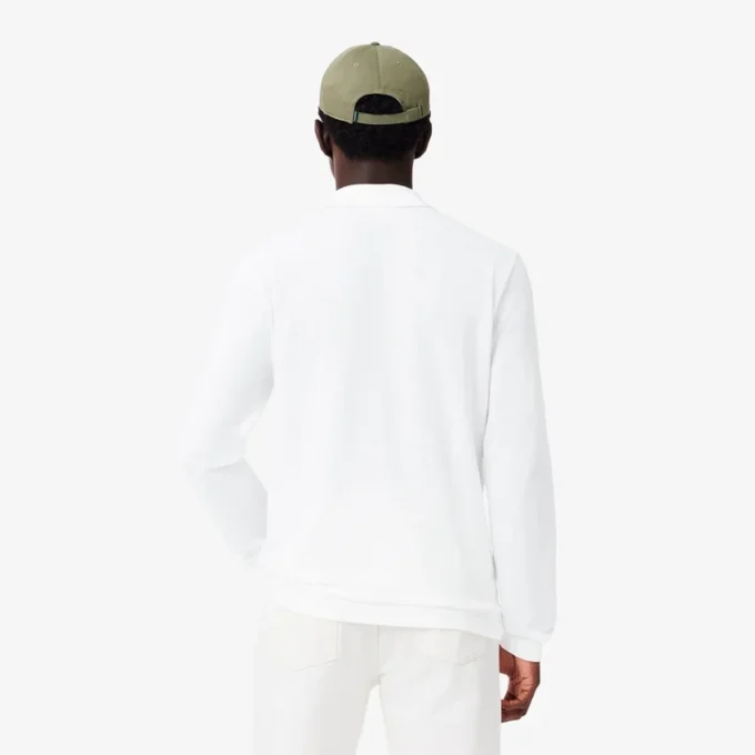 Polo de manga larga L.12.12 de corte clásico para hombre