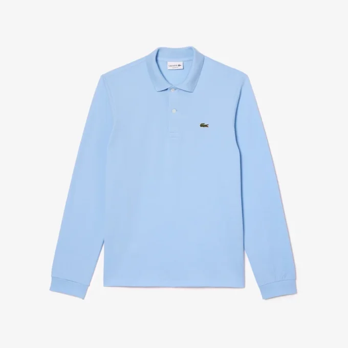 Polo de manga larga L.12.12 de corte clásico para hombre