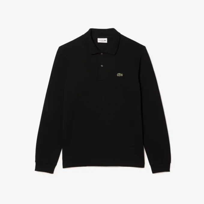 Polo de manga larga L.12.12 de corte clásico para hombre