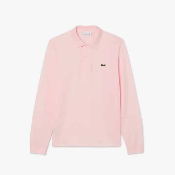 Polo de manga larga L.12.12 de corte clásico para hombre
