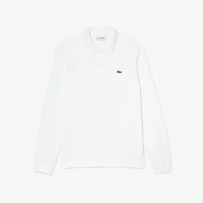 Polo de manga larga L.12.12 de corte clásico para hombre