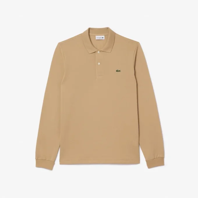 Polo de manga larga L.12.12 de corte clásico para hombre