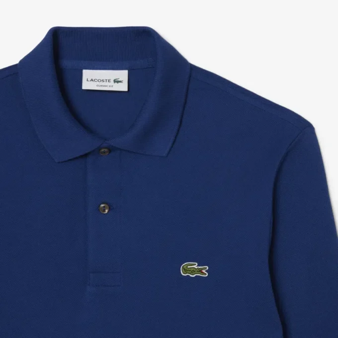 Polo de manga larga L.12.12 de corte clásico para hombre