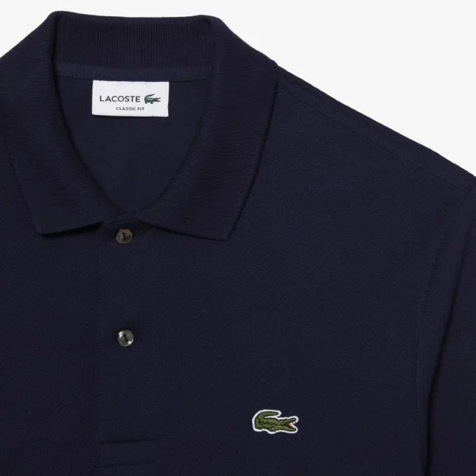 Polo de manga larga L.12.12 de corte clásico para hombre