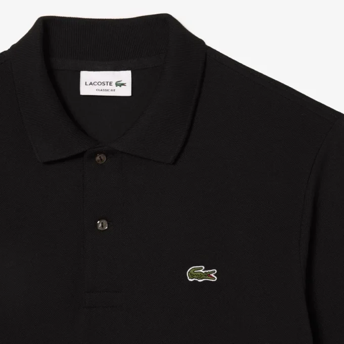 Polo de manga larga L.12.12 de corte clásico para hombre