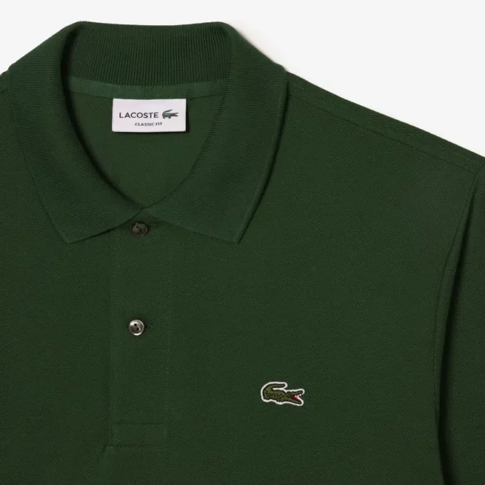 Polo de manga larga L.12.12 de corte clásico para hombre