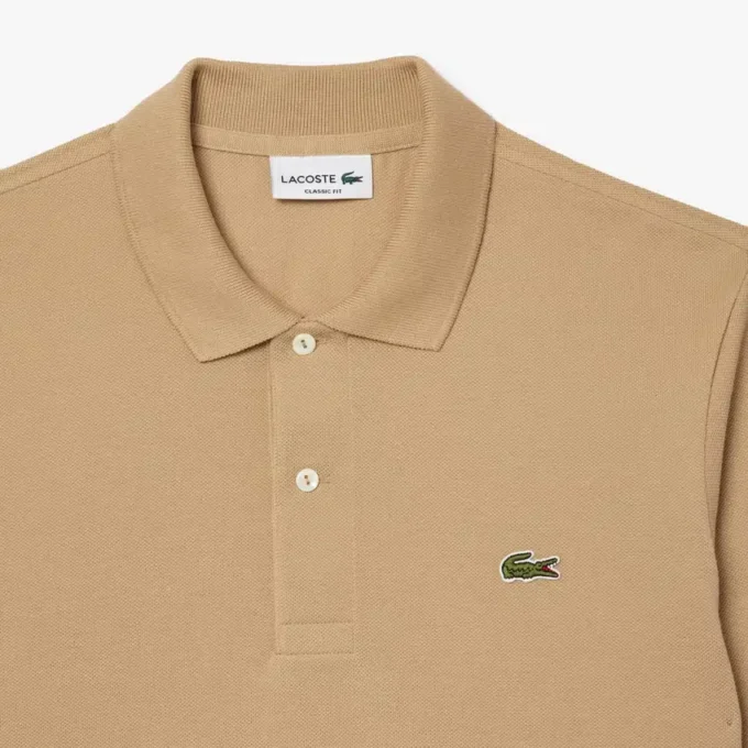 Polo de manga larga L.12.12 de corte clásico para hombre