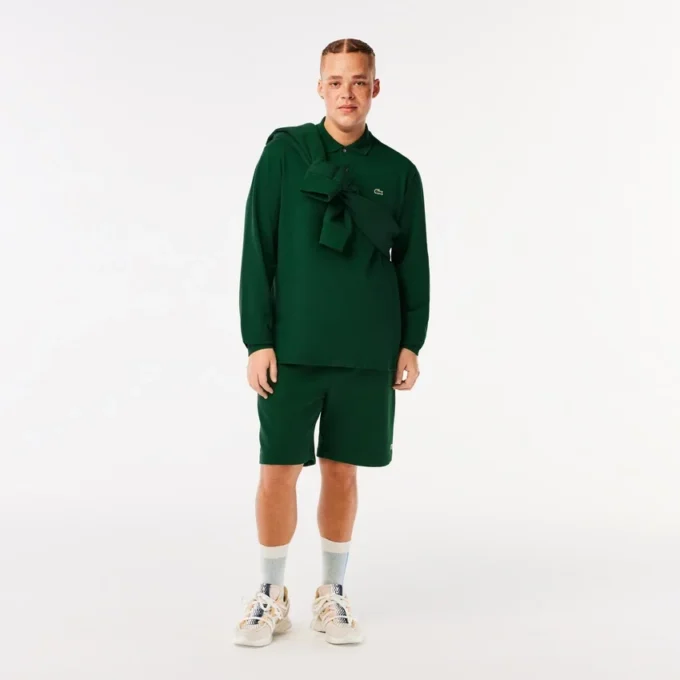 Polo de manga larga L.12.12 de corte clásico para hombre
