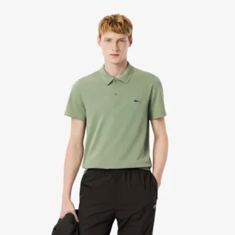 Polo de mezcla de algodón de corte regular para hombre