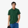 Polo de mezcla de algodón de corte regular para hombre