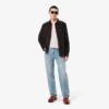 Polo de mezcla de algodón de corte regular para hombre