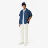 Polo de mezcla de algodón de corte regular para hombre