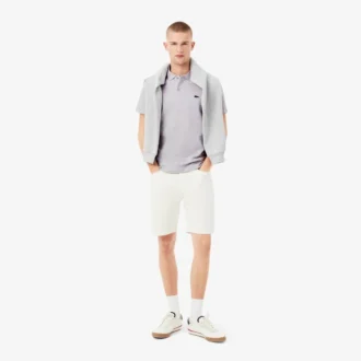 Polo de mezcla de algodón de corte regular para hombre