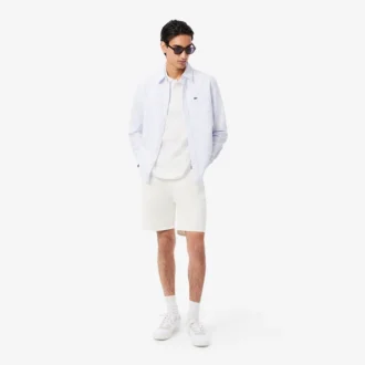 Polo de mezcla de algodón de corte regular para hombre