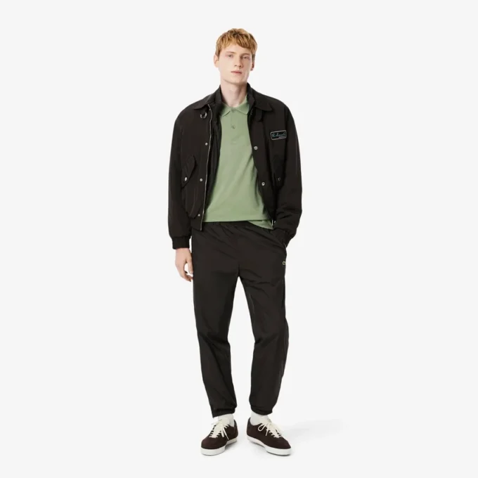 Polo de mezcla de algodón de corte regular para hombre