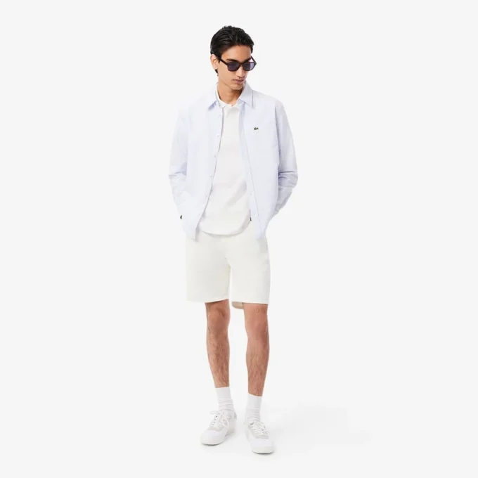 Polo de mezcla de algodón de corte regular para hombre