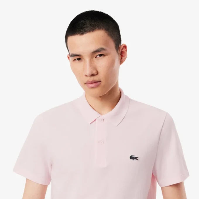Polo de mezcla de algodón de corte regular para hombre