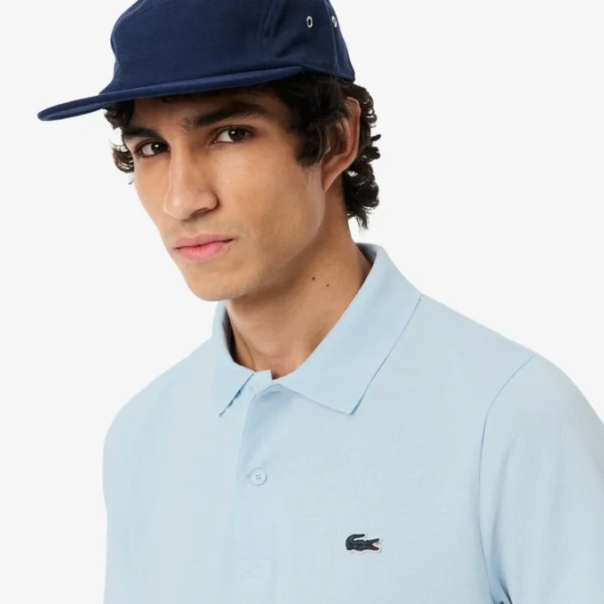 Polo de mezcla de algodón de corte regular para hombre