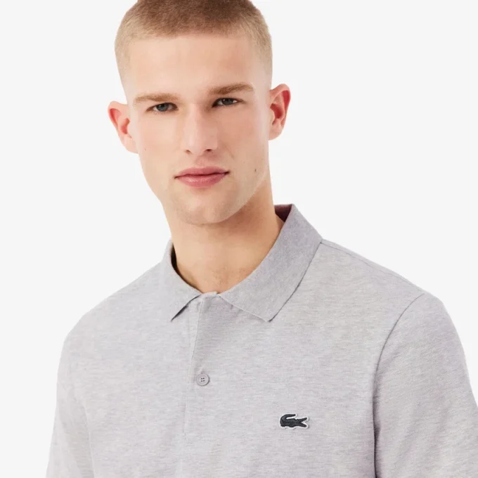 Polo de mezcla de algodón de corte regular para hombre