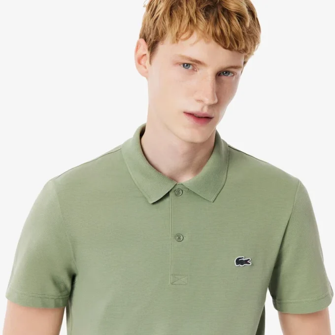 Polo de mezcla de algodón de corte regular para hombre