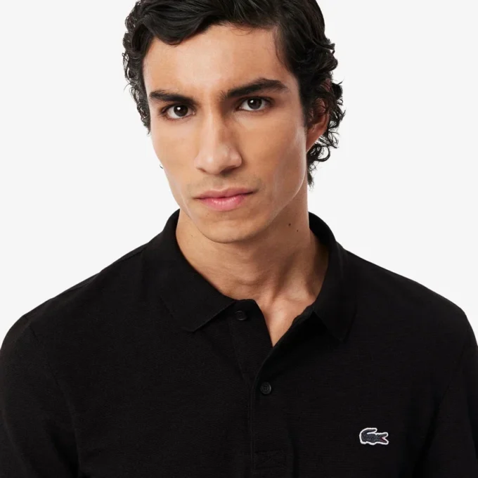 Polo de mezcla de algodón de corte regular para hombre