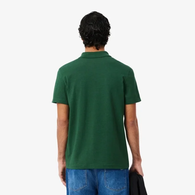 Polo de mezcla de algodón de corte regular para hombre
