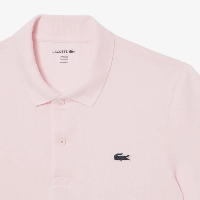 Polo de mezcla de algodón de corte regular para hombre