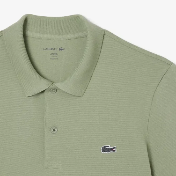 Polo de mezcla de algodón de corte regular para hombre