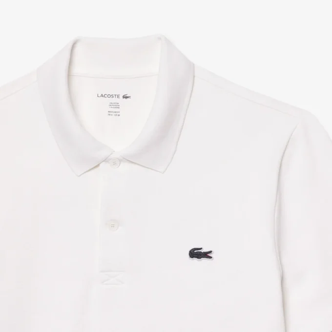Polo de mezcla de algodón de corte regular para hombre
