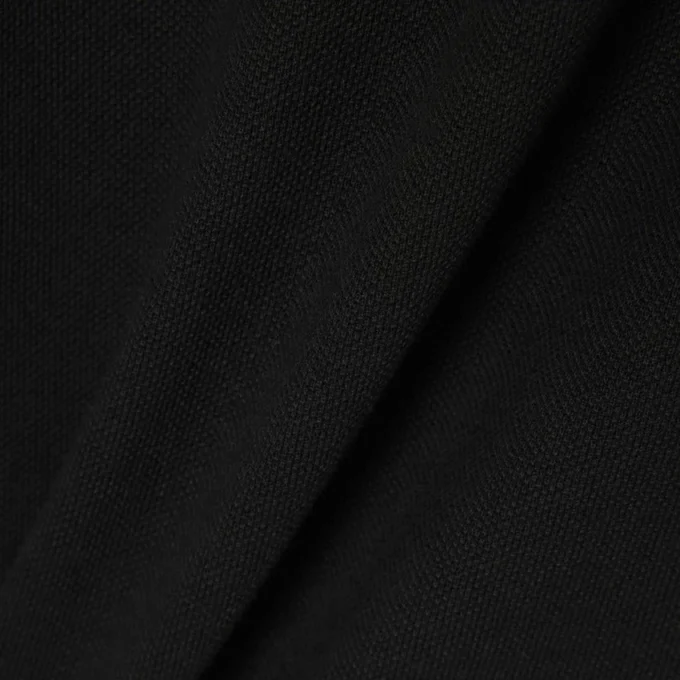 Polo de piqué con cuello festoneado para niña