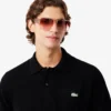 Polo de piqué con detalle bordado y corte clásico para hombre