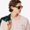 Polo de piqué con detalle bordado y corte clásico para hombre