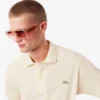 Polo de piqué con detalle bordado y corte clásico para hombre