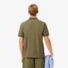 Polo de piqué con motivo bordado y corte clásico para hombre