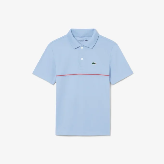 Polo de piqué con rayas de la marca Ultra Dry