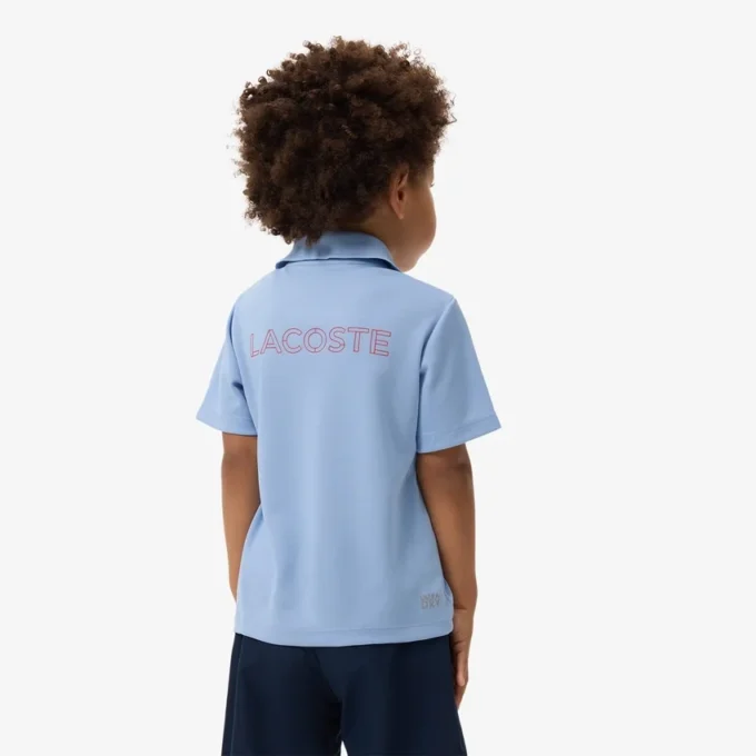 Polo de piqué con rayas de la marca Ultra Dry