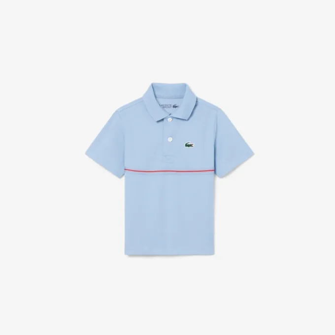 Polo de piqué con rayas de la marca Ultra Dry