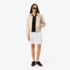 Polo de piqué de corte holgado para mujer