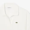 Polo de piqué de corte holgado para mujer