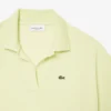 Polo de piqué de corte holgado para mujer