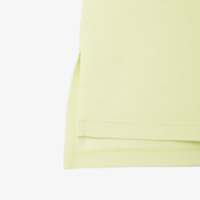 Polo de piqué de corte holgado para mujer