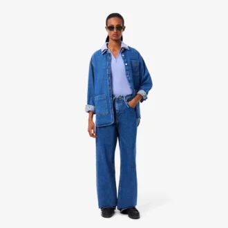 Polo de punto acanalado 3D para mujer