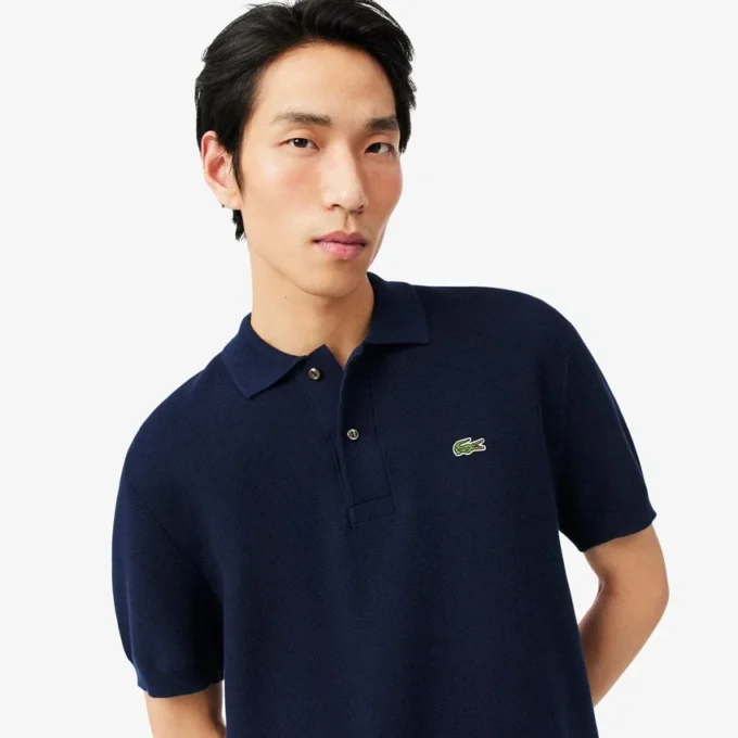 Polo de punto de corte clásico